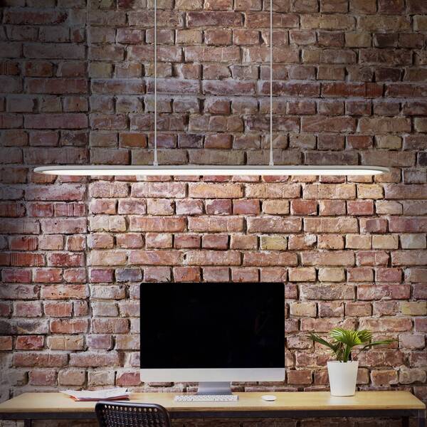  Osram Lampada Led A Sospensione Osram Office Line Panel Ellipse Bianca 940 Dimmerabile 