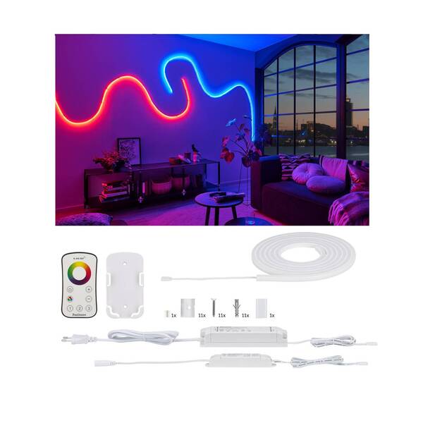  Paulmann Paulmann Maxled Flow Set Base Rgb 3 M 