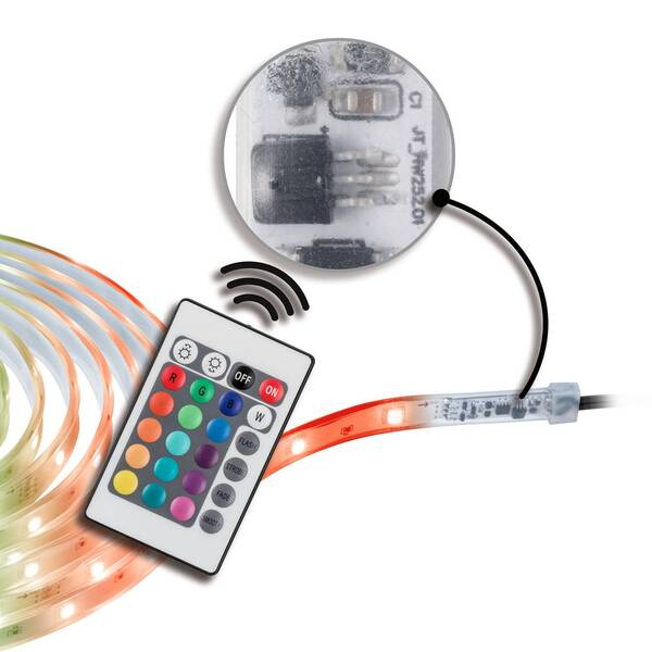  Paulmann Paulmann Simpled Outdoor Striscia Rgb Trasparente 3m 