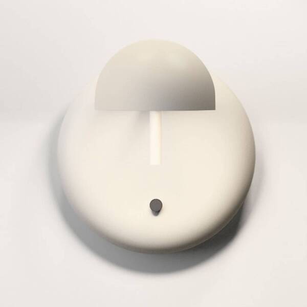  Vibia Vibia Pin 1675 Applique A Led, 11 Cm, Crema 