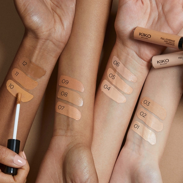  Kiko Milano Kiko Milano Full Coverage Correttore Liquido Contorno Occhi E Viso 8 Ml (varie Tonalità) - 06 Hazelnut 