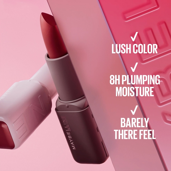  Maybelline Maybelline New York Maybe It's... Serum Bullet Lipstick, 8h Plumping Moisture (various Shades) - Maybe Its… 002 