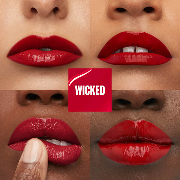  Maybelline Maybelline Superstay Vinyl Ink Rossetto Liquido A Lunga Durata Finitura Lucida 47ml (varie Tonalità) - 50 Wicked 