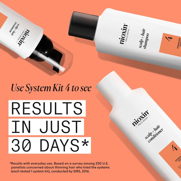  Nioxin Nioxin Scalp And Hair Thickening System 4 Conditioner For Coloured Dry And Damaged Hair With Progressed Thinning 300ml 