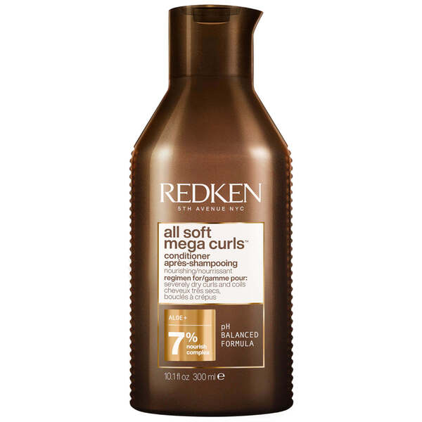  Redken Redken All Soft Mega Curl Hydrating And Nourishing Shampoo And Conditioner Bundle For Curly And Coily Hair 