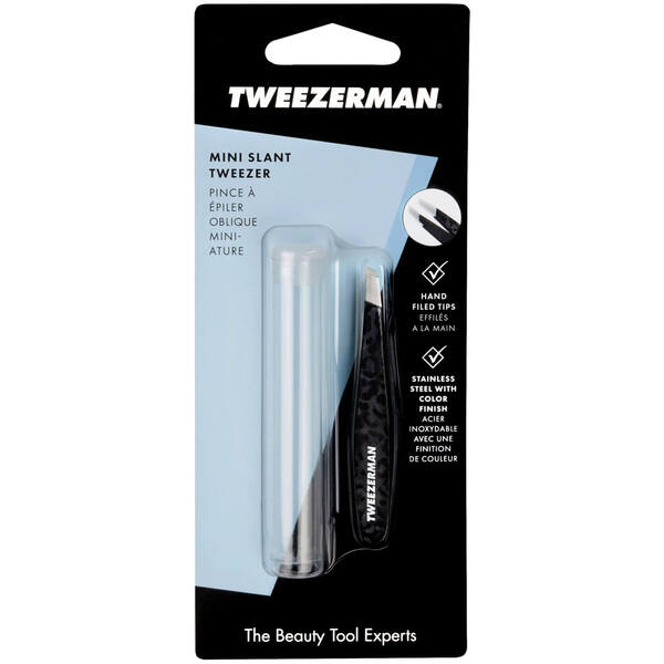  Tweezerman Tweezerman Black Leopard Mini Tweezer 