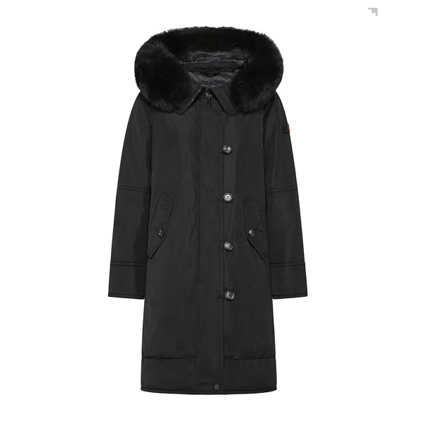 Peuterey Parka Con Cappuccio E Pelliccia Cassat Donna 