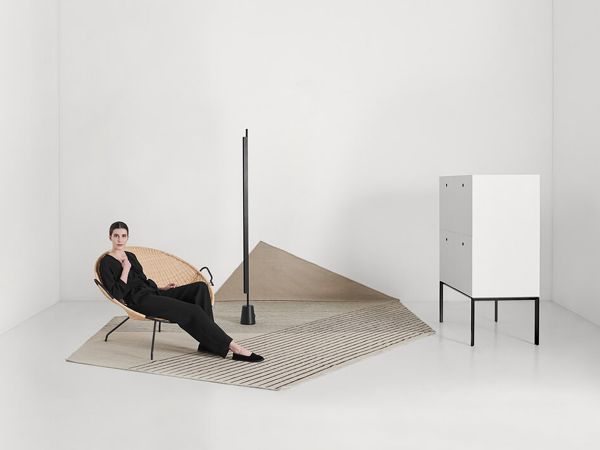  Tappeto Rd Grid Kilim 