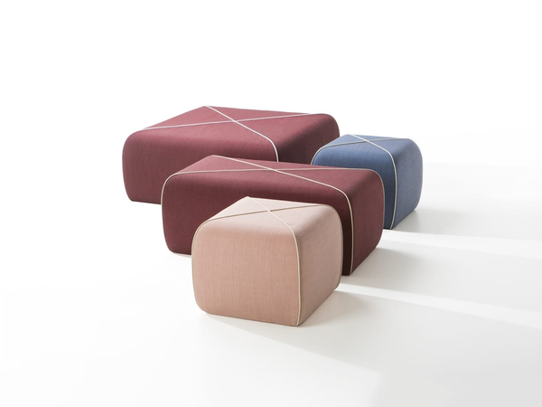  Crossed Pouf 