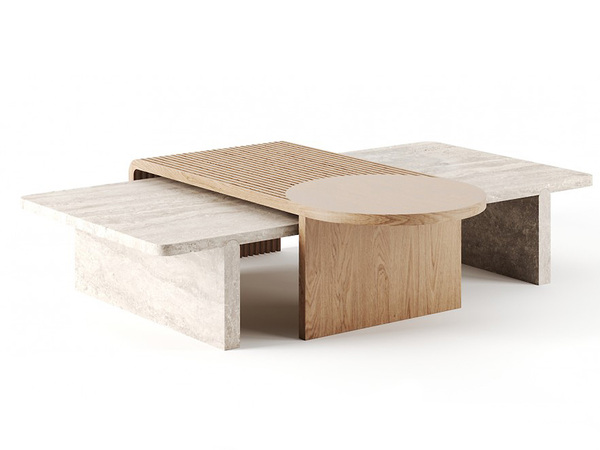  Stick & Stone Tavolino 