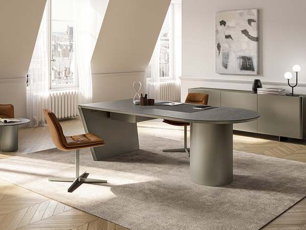  Cilindro Desk Scrivania- Ceramica 