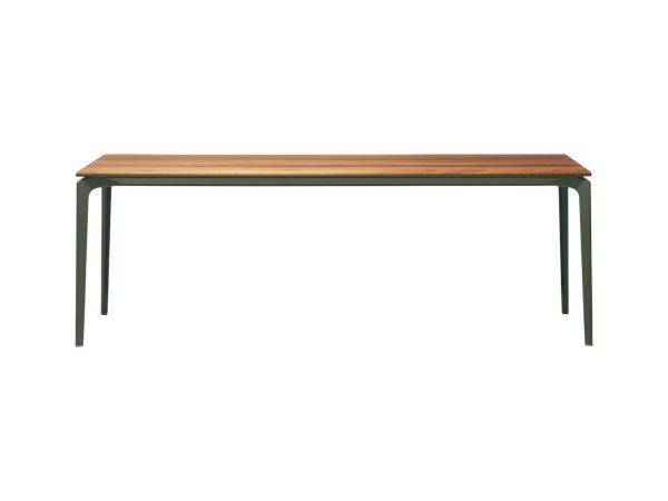  Allsize Tavolo Rettangolare Con Top Iroko - Outdoor 