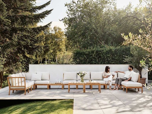  Tradition Divano Modulare Outdoor - Modulo Terminale 