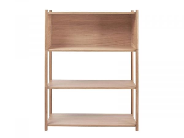  Sceene Libreria Da Terra B-rovere Bianco 
