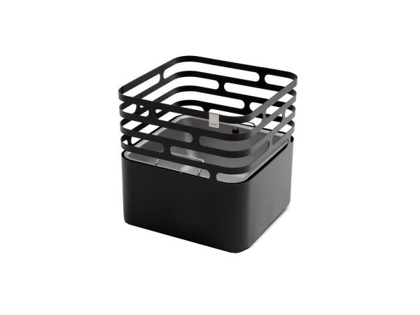  Cube Fire Basket - Nero 