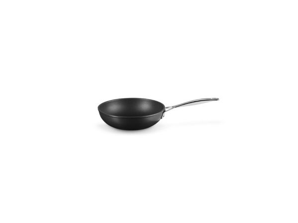  Toughened Non-stick Deep Frying Padella Con Manico Di Aiuto ø 24 Cm 