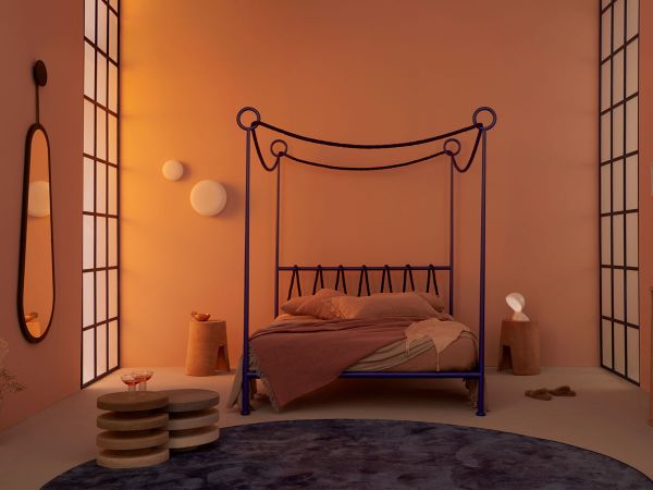  Cima Letto A Baldacchino 
