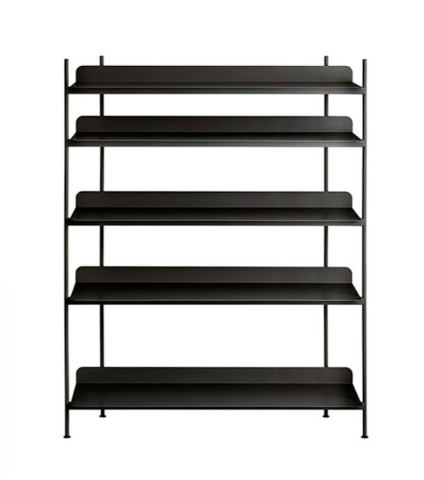  Compile Shelving System Configuration 3 - Libreria Nero 