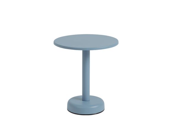  Linear Steel Tavolino - ø 42 Cm 