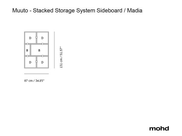  Stacked Storage System Madia - Configurazione 4 