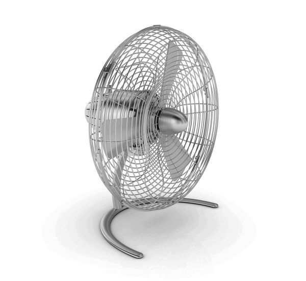  Charly Floor Ventilatore - Alluminio 