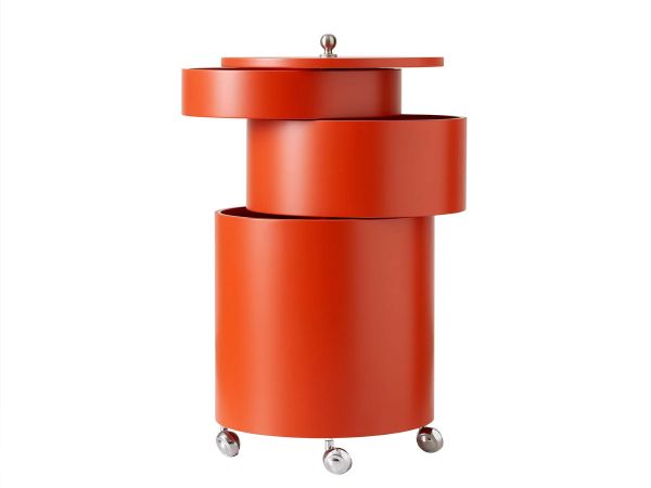  Barboy Contenitore Con Ruote - Arancio 