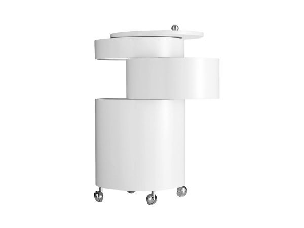  Barboy Contenitore Con Ruote - Bianco 