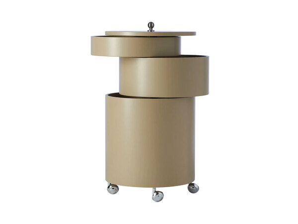  Barboy Contenitore Con Ruote - Mushoroom 