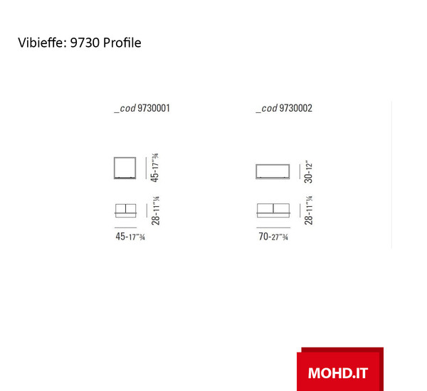  9730 Profile Mensole 