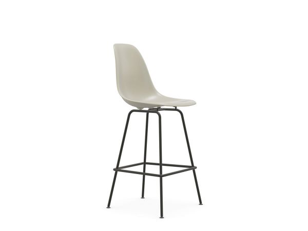  Eames Plastic Stool Medium Re - Sgabello Base Basic Dark 