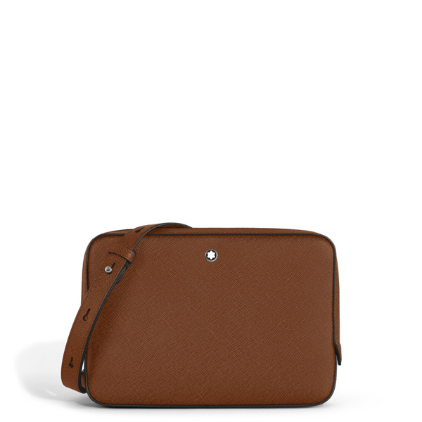  Montblanc - Borsa A Tracolla Piccola In Pelle Sartorial - Fulvo - Pellame - Mb220338 - Messenger Bag 