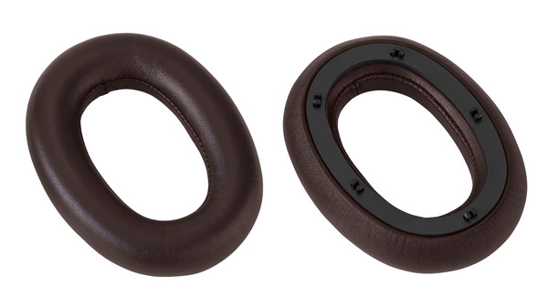  Montblanc - Cuscinetti Per Cuffie Montblanc Mb 01 - Marrone - Pelle Di Montone - Mb125989 - Accessorio Per Auricolari 