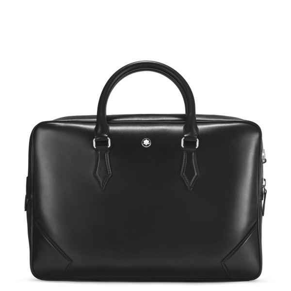  Montblanc - Portadocumenti Modello Medio In Pelle Meisterstück - Nero - Pellame - Mb129664 - Portadocumenti 