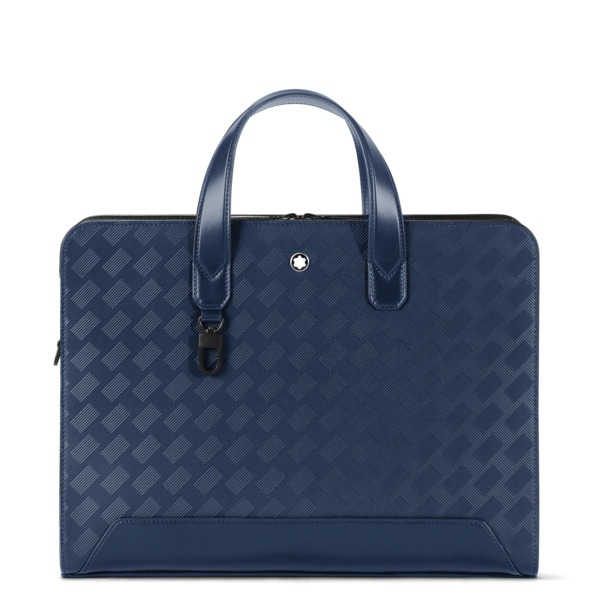  Montblanc - Portadocumenti Sottile In Pelle Extreme - Blu Inchiostro - Pellame - Mb198043 - Portadocumenti 