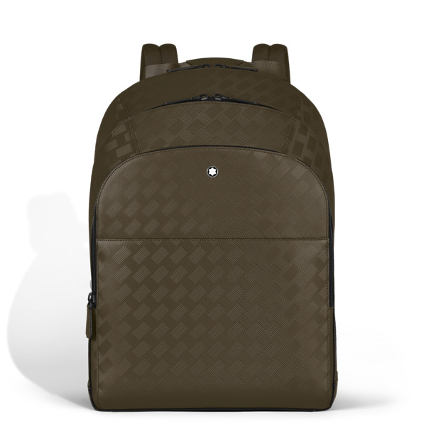  Montblanc - Zaino Modello Grande Con 3 Compartimenti In Pelle Extreme - Kaki - Pellame - Mb221592 - Zaini 