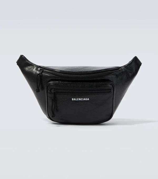  Balenciaga Balenciaga Marsupio Explorer In Pelle 