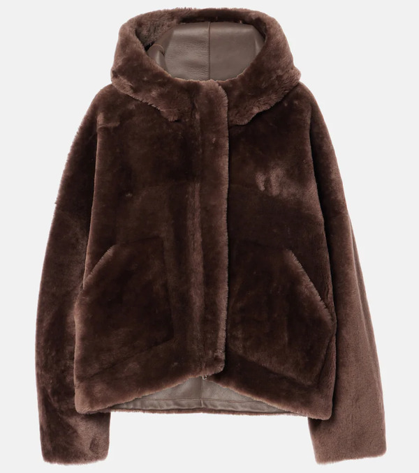  Blancha Blancha Giacca Cropped In Shearling 