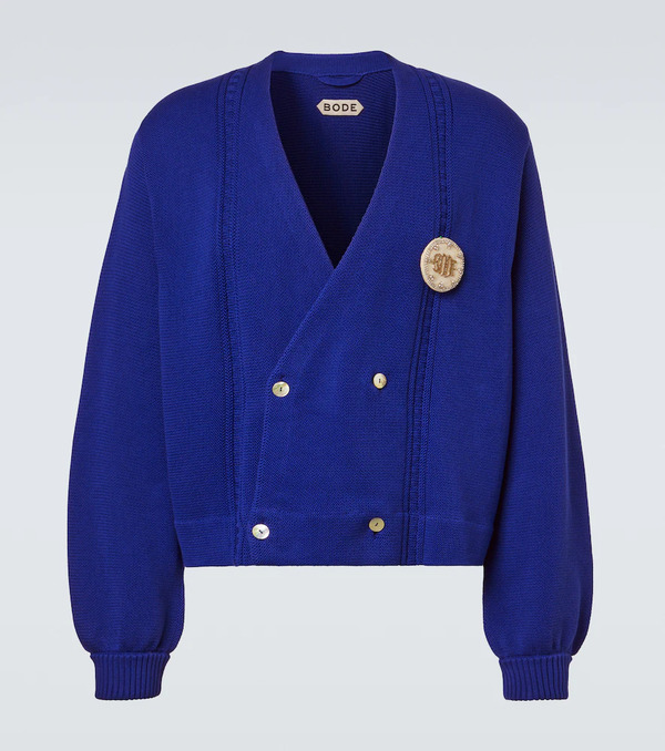  Bode Bode Cardigan In Cotone 
