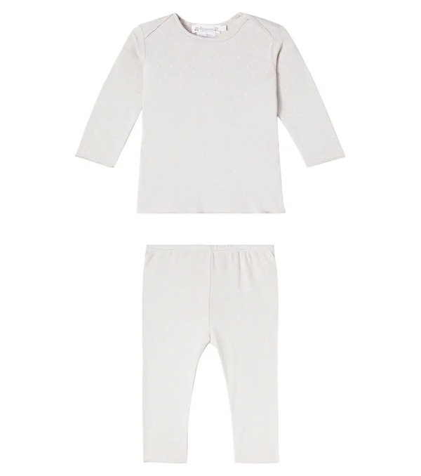  Bonpoint Bonpoint Baby - T-shirt E Pantaloni Timi In Cotone 