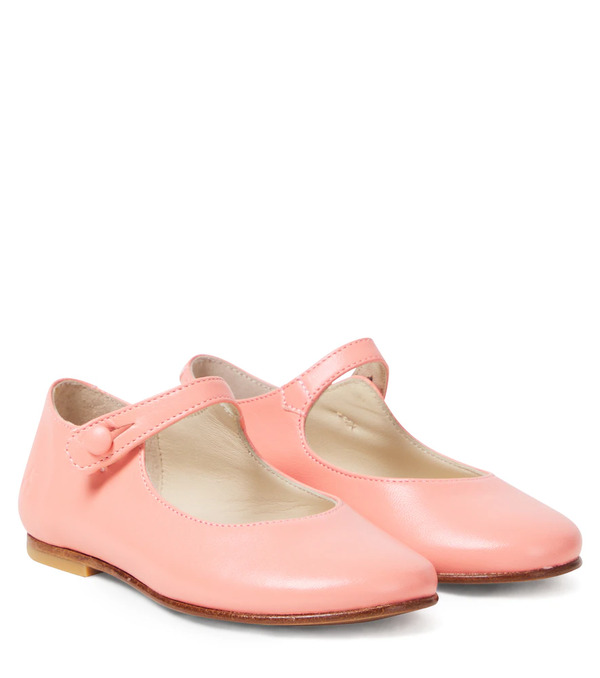  Bonpoint Bonpoint Ballerine Mary Jane Ella In Pelle 