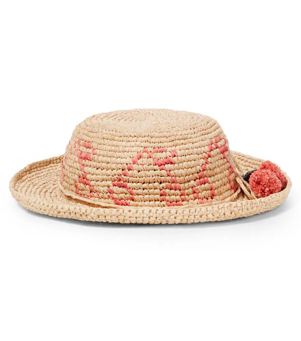  Bonpoint Bonpoint Cappello Edene In Rafia 