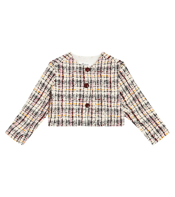 Bonpoint Bonpoint Giacca Tabitha In Tweed 