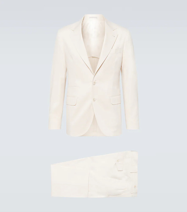  Brunello Cucinelli Brunello Cucinelli Abito In Misto Cotone E Cashmere 