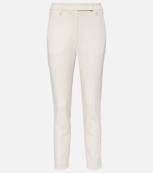  Brunello Cucinelli Brunello Cucinelli Pantaloni Chino In Misto Cotone 