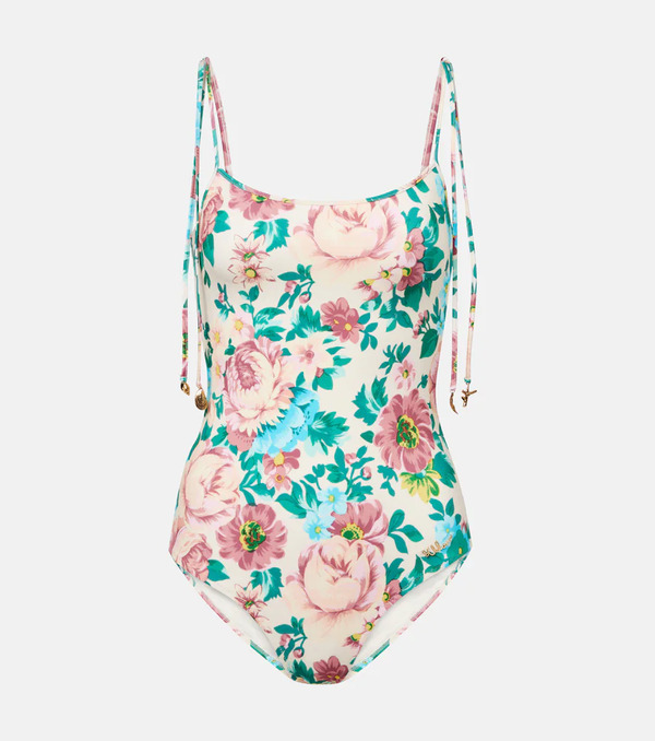  Chloe Chloé Costume Intero Con Stampa Floreale 