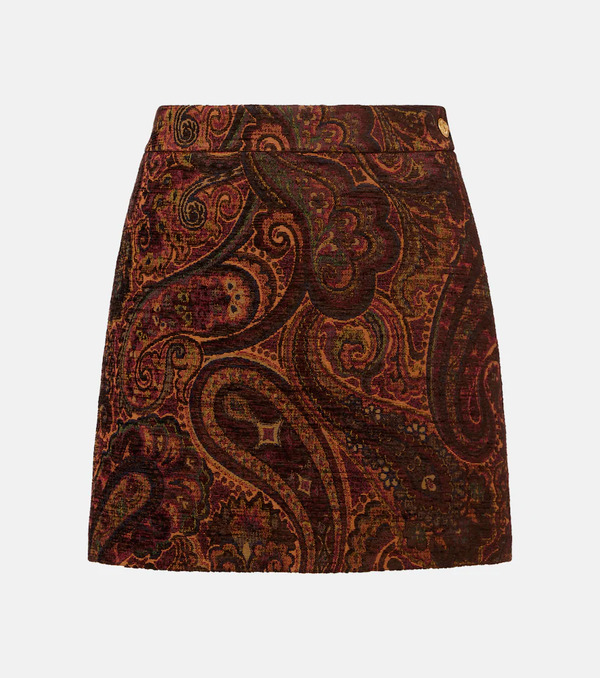  Chloe Chloé Minigonna In Jacquard 
