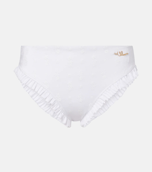  Chloe Chloé Slip Bikini Con Volant 