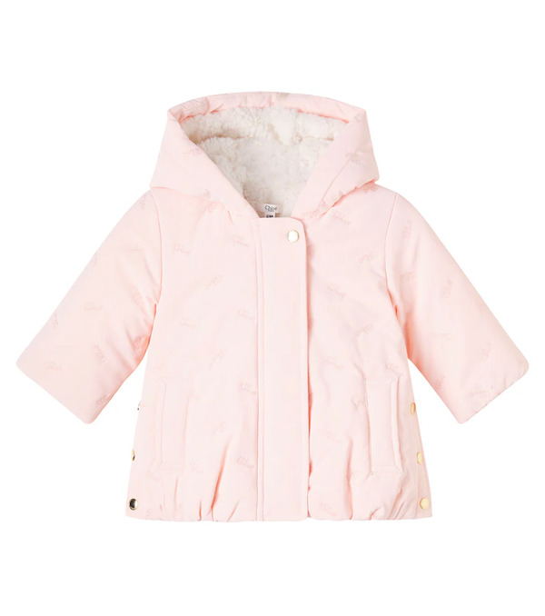  Chloe Kids Chloé Kids Baby - Giacca Ricamata Con Cappuccio 