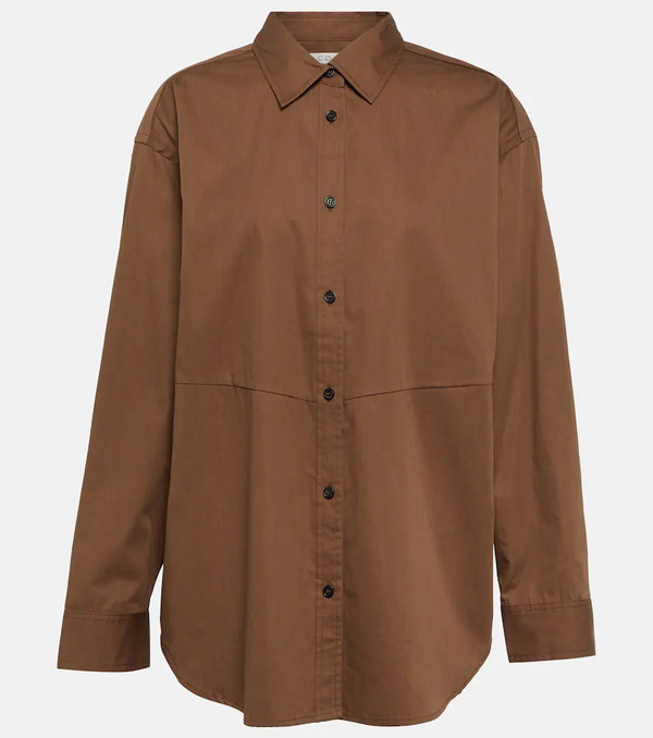  Co Co Camicia Oversize In Cotone E Seta 