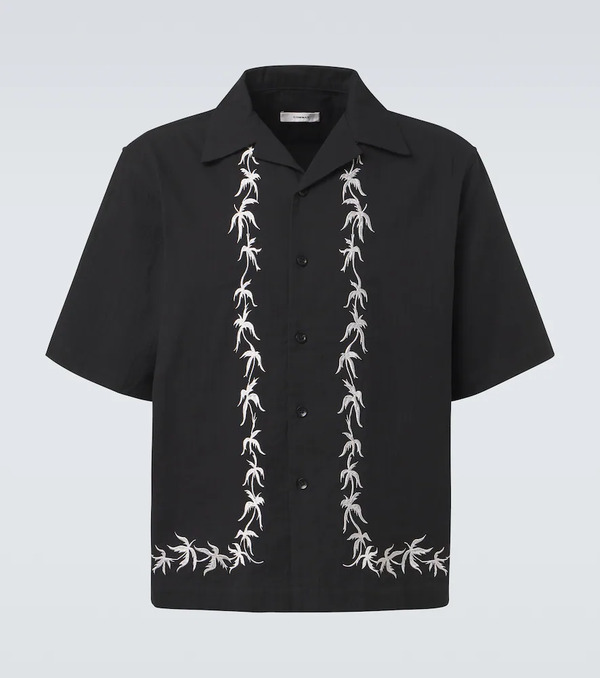  Commas Commas Camicia Bowling Con Ricamo 